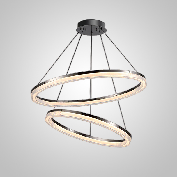 Кольцевая люстра CELLA D60+80 by ImperiumLoft