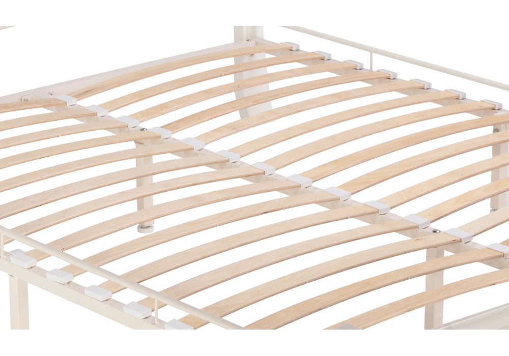 Кровать Woodville Виктори 4 160х200 белая 403006