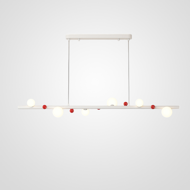 Реечный, рядный светильник REIK LONG WHITE by ImperiumLoft