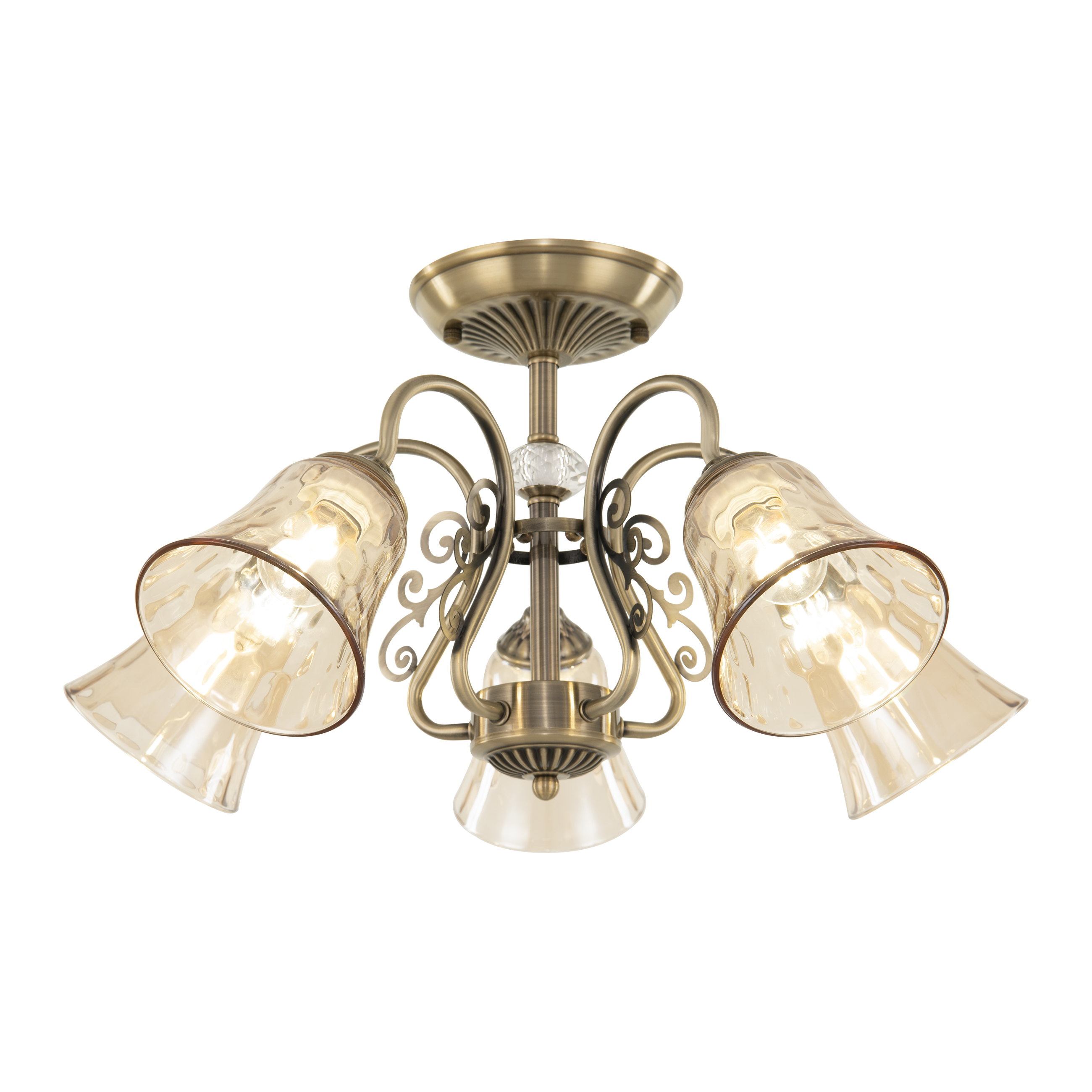 Люстра с плафонами 340800/5 AB Arte Milano