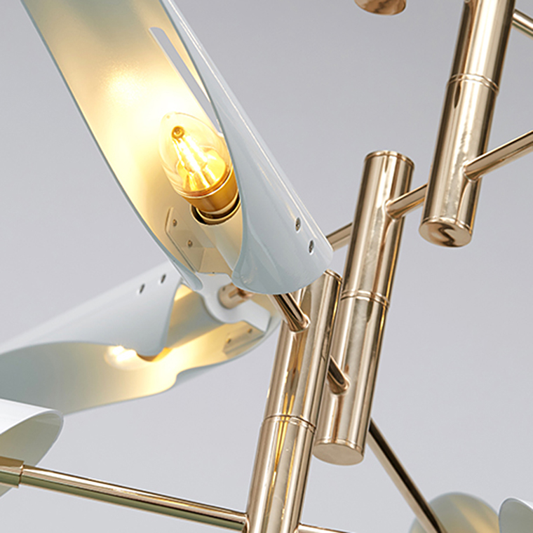 Люстра Cross cable no 407 D145 6 lights Black by ImperiumLoft