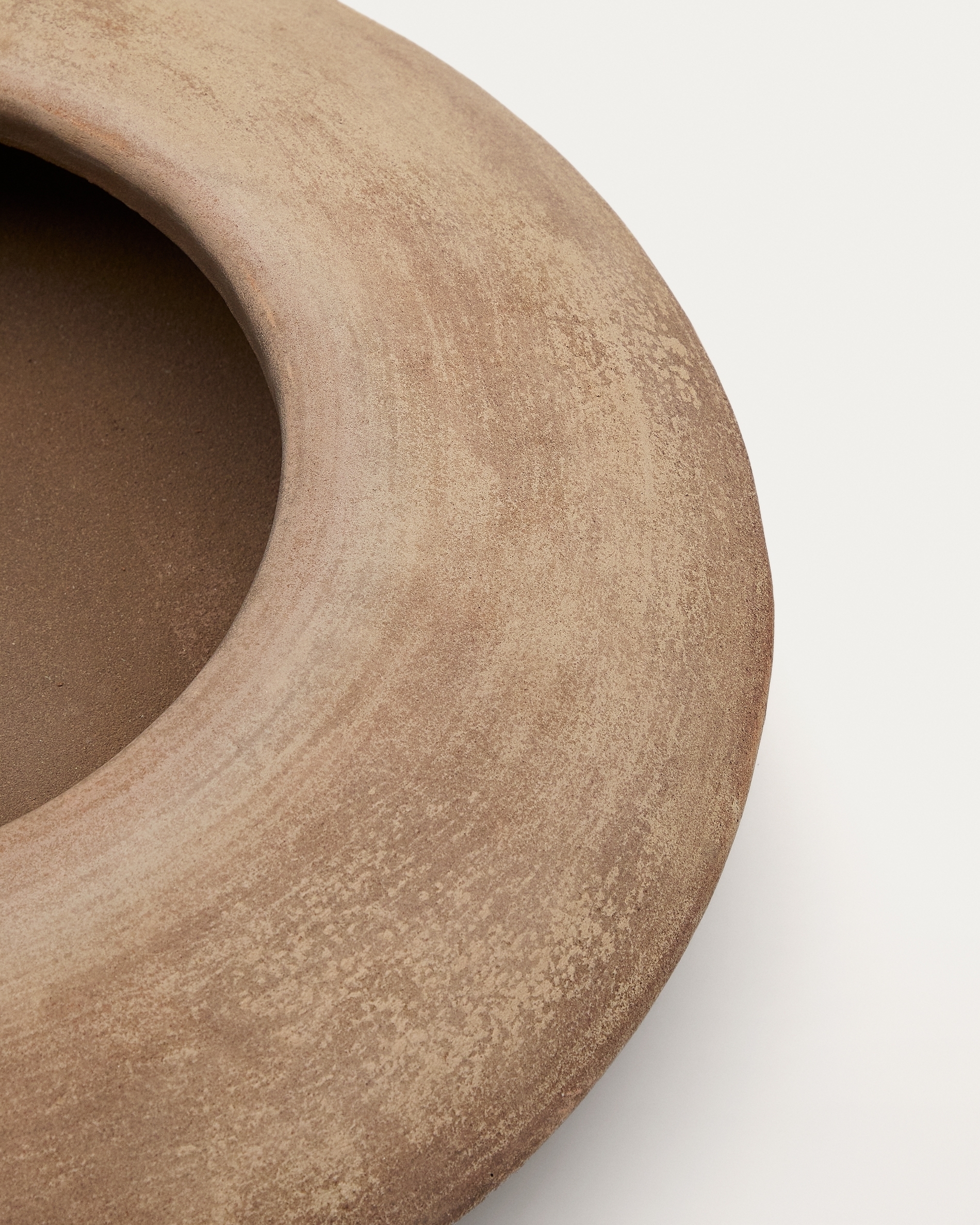 Кашпо Rivor из терракоты с натуральной отделкой Ø 50 см La Forma (ex Julia Grup)