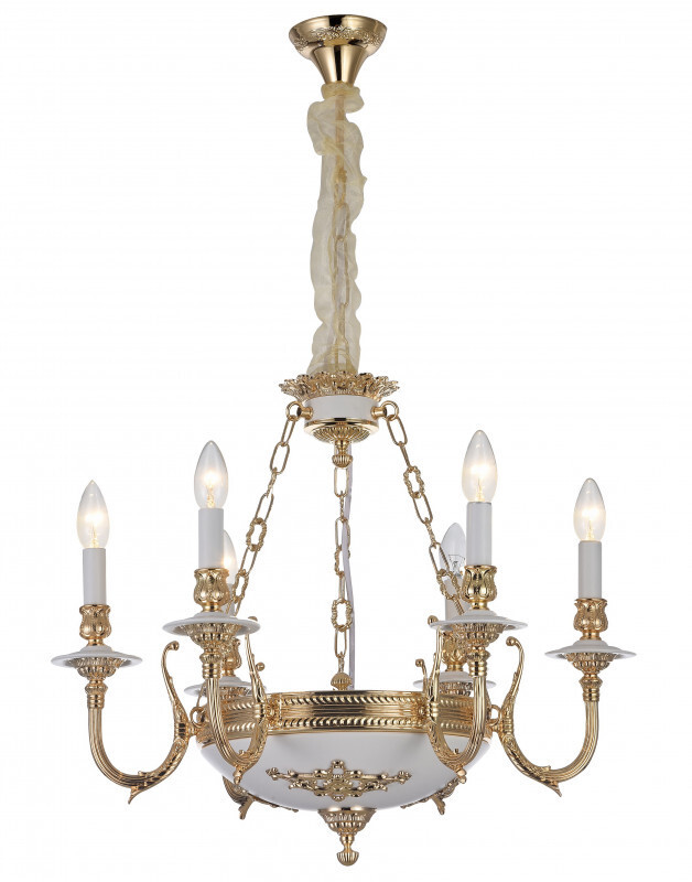 Подвесная люстра Arte Lamp A5966LM-6WG