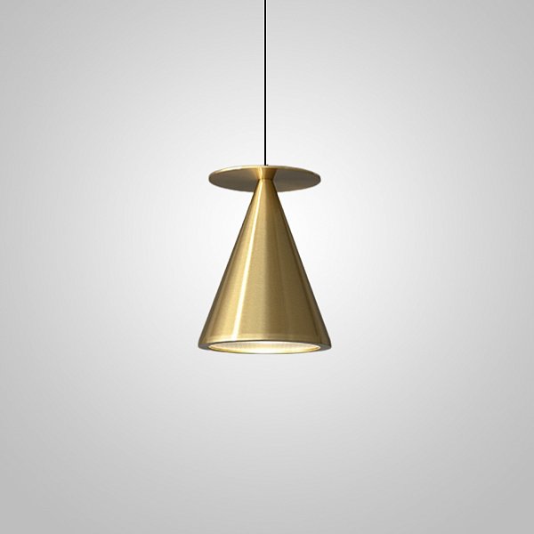 Подвесной светильник PIET СONE B Brass by ImperiumLoft