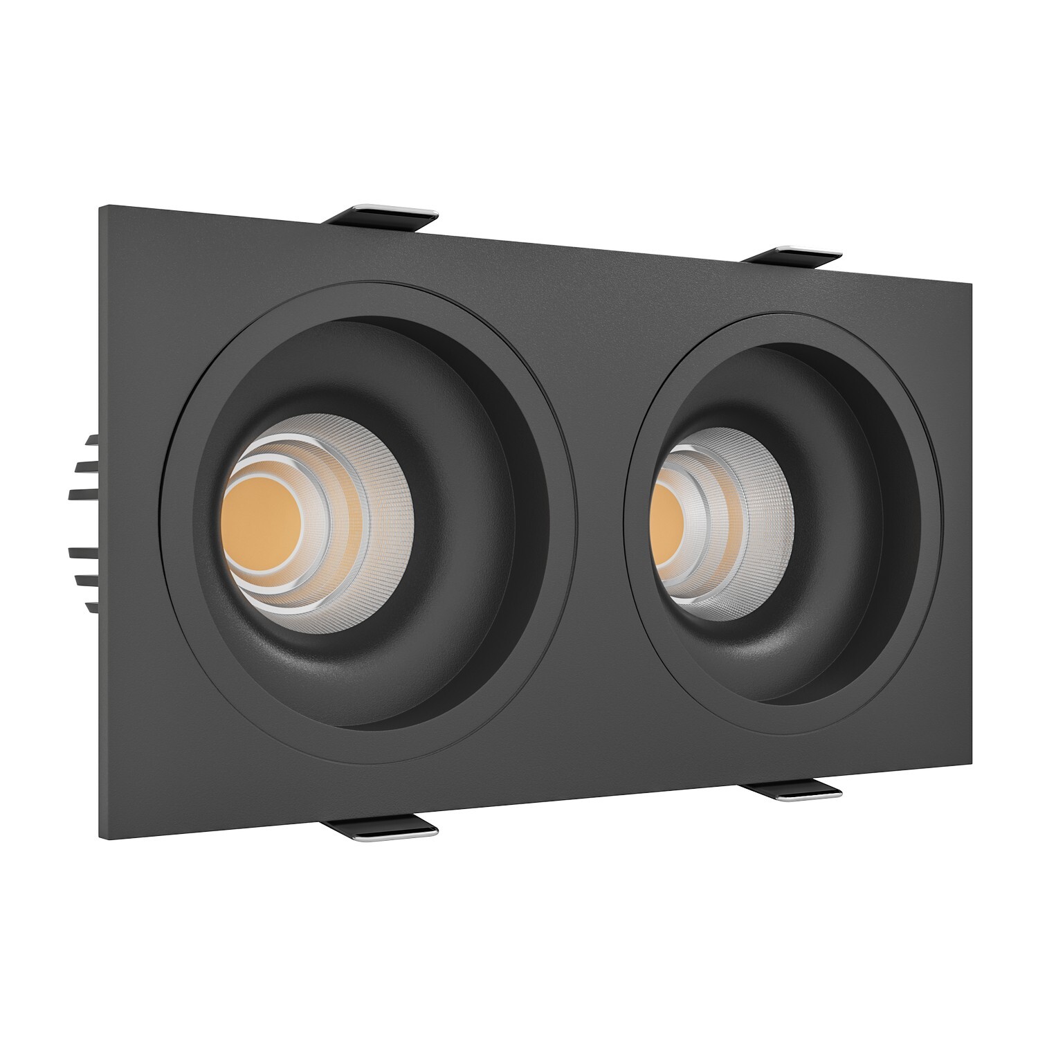 Встраиваемый светодиодный светильник Ledron LEVEL SQ2 Black