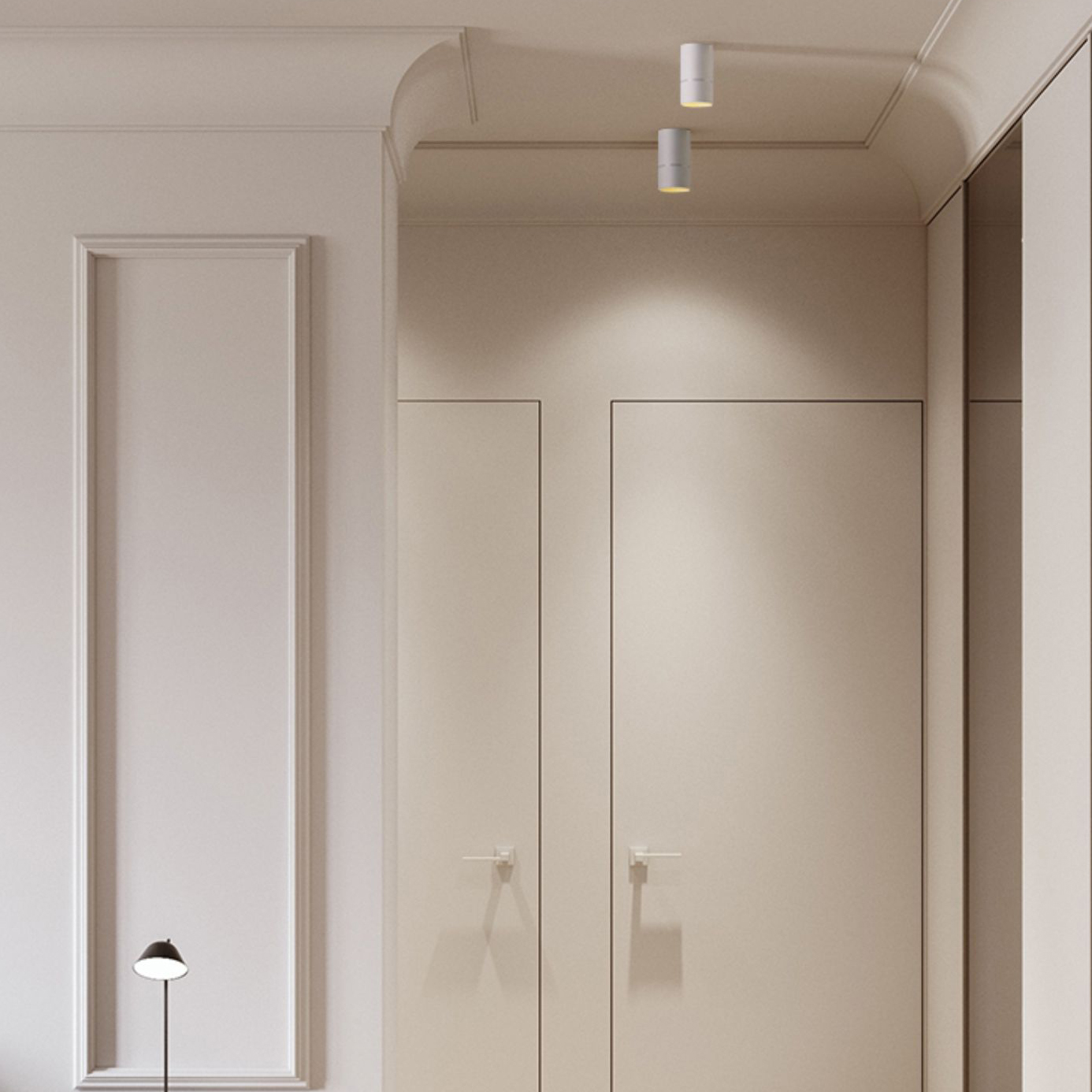 Накладной светодиодный светильник CHANGE White 4000К by ImperiumLoft