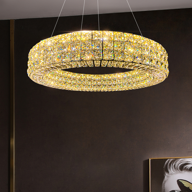 Подвесная люстра ACHILLES LUX D100 Brass by ImperiumLoft