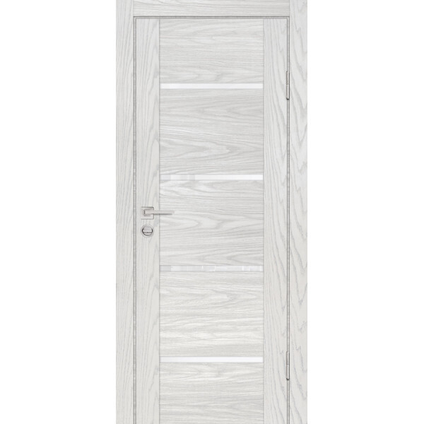 Межкомнатная дверь Graf PSM-7 белоснежный лакобель Дуб скай бежевый (2000 х 600)