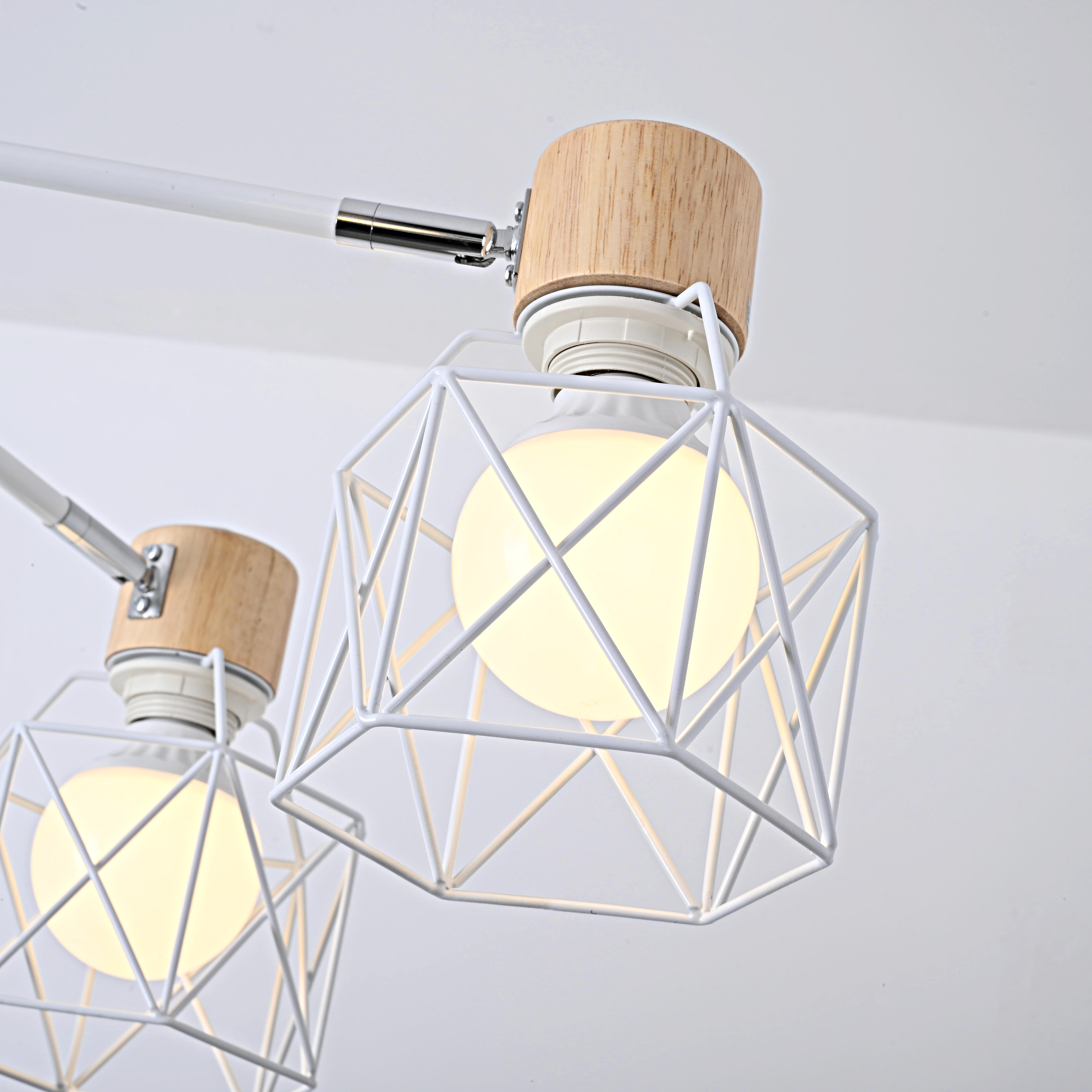 Потолочная Люстра Corf B3 White 6 Lamps By Imperiumloft