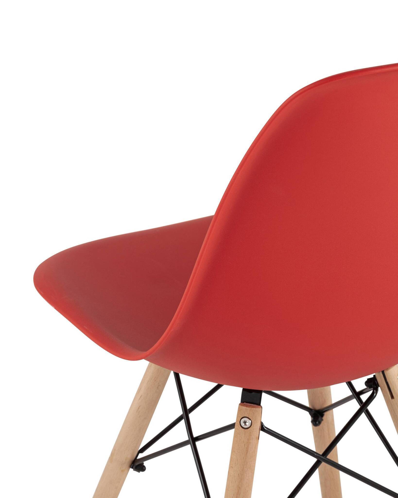 Стул Style DSW красный x4 Stool Group