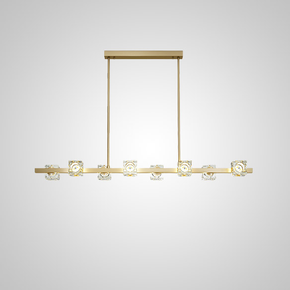 Потолочный светильник MICHAL LONG L8 Brass by ImperiumLoft