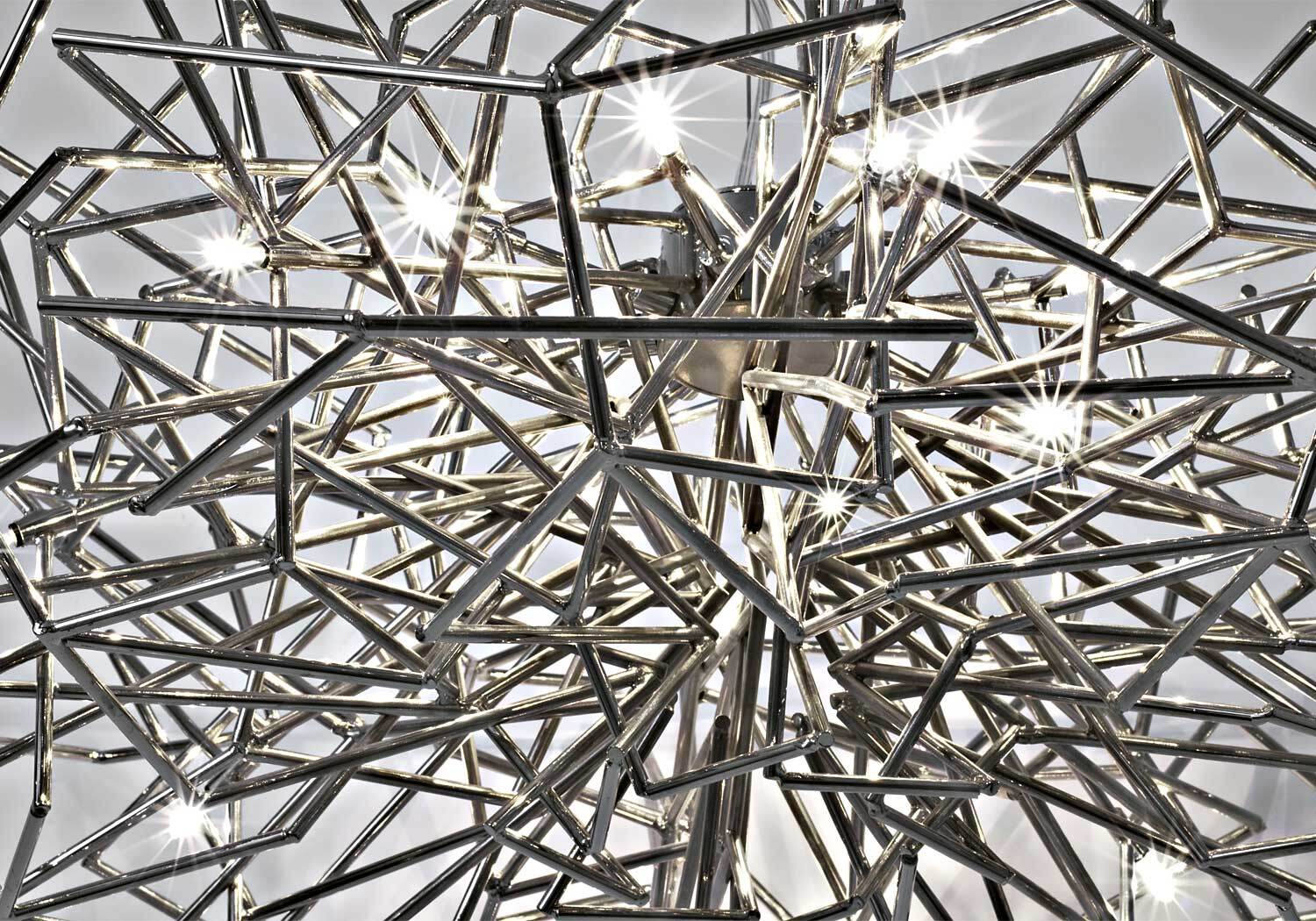 Подвесной светильник Terzani Etoile Linear Nickel