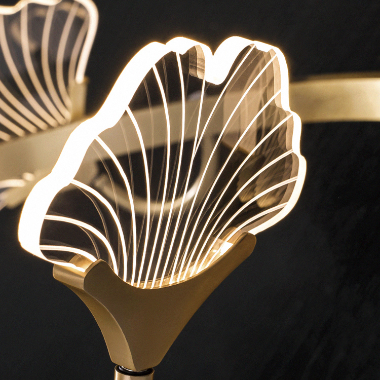 Светодиодная люстра с кольцевым каркасом SELVI B D70 by ImperiumLoft