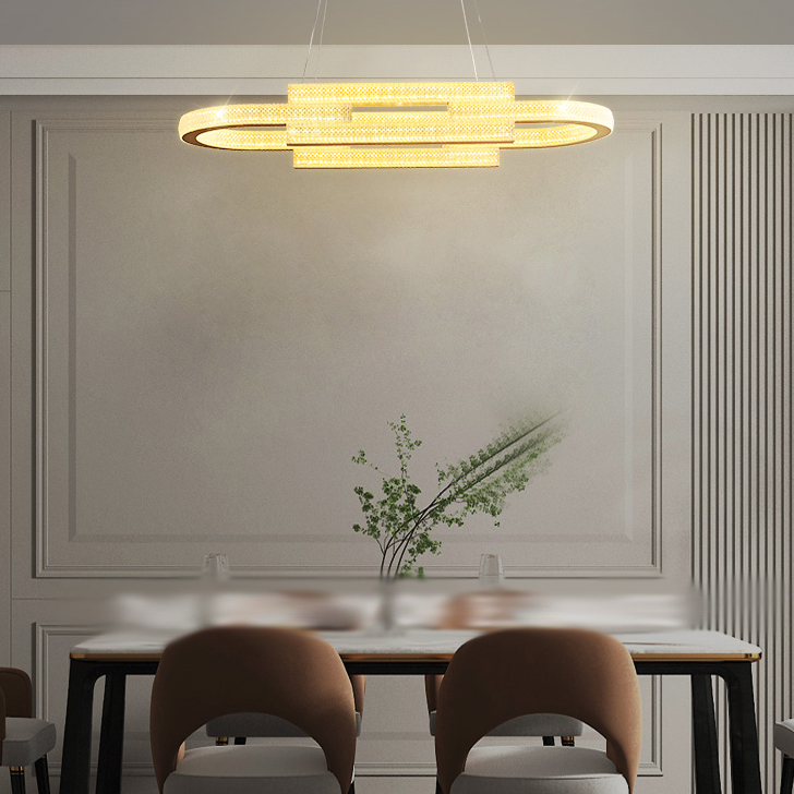 Подвесной светильник LOUELLA  A L77 Black Трехцветный свет by ImperiumLoft