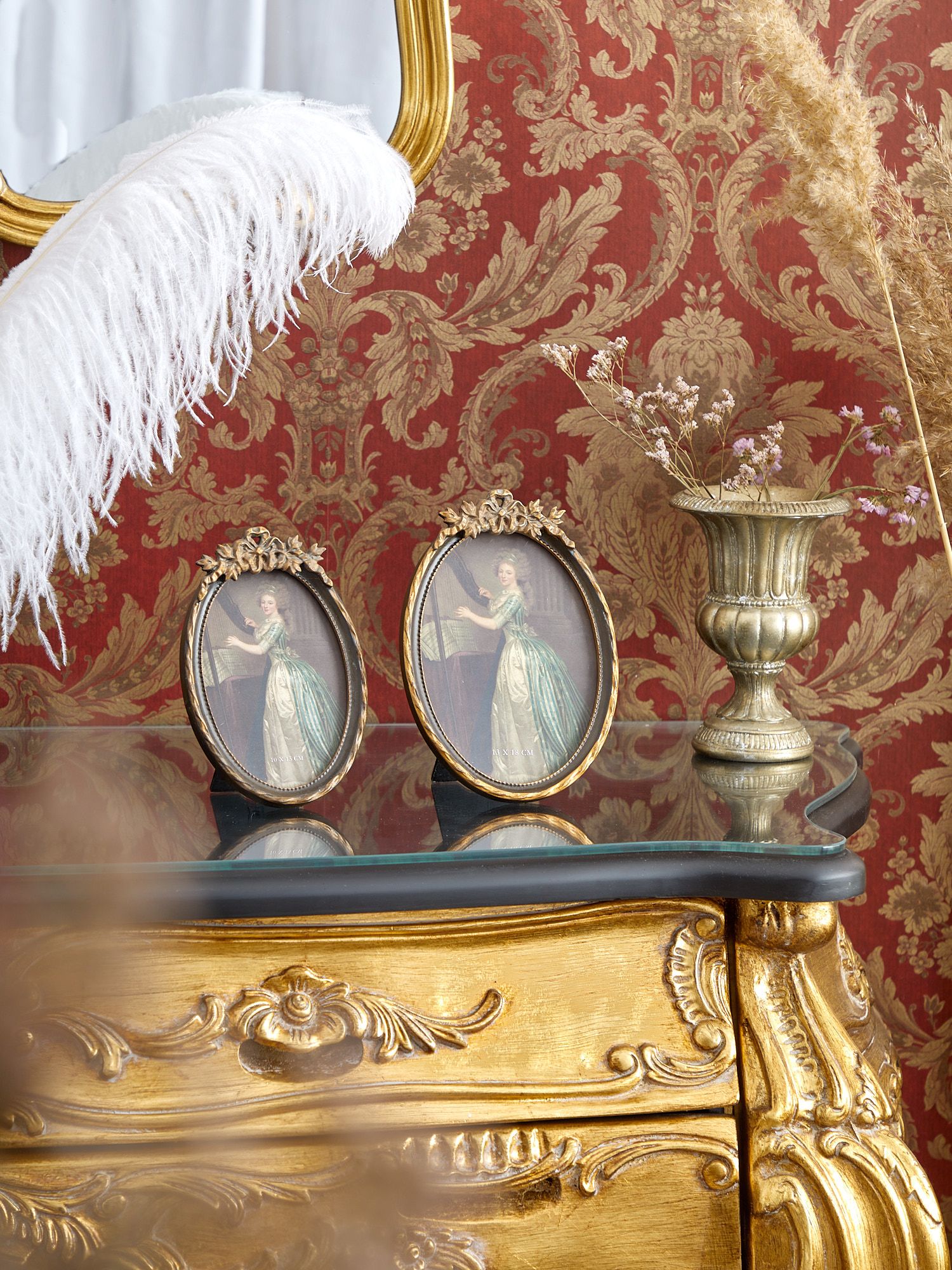 Фоторамка настольная, под старину Glasar 28-525