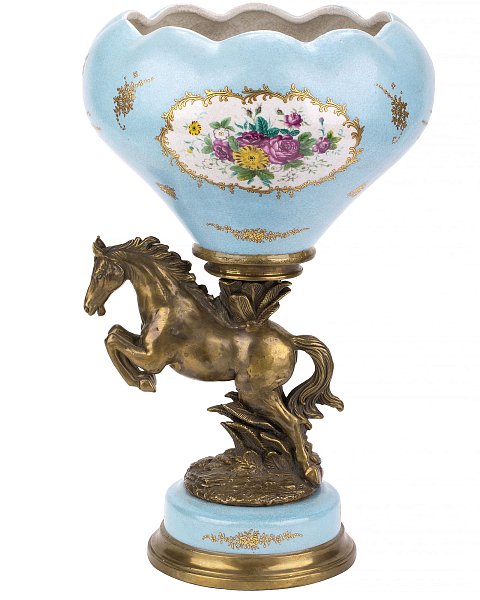 Чаша на коне Glasar 31G1683/D861HC/LG2596-1