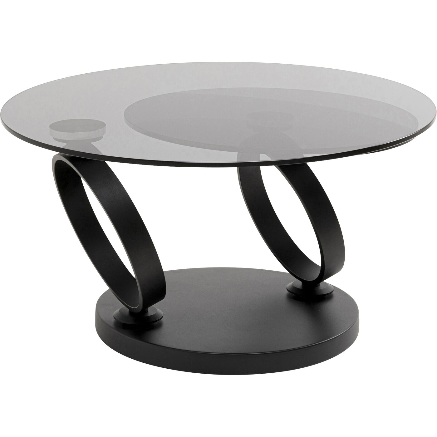 Стол кофейный Beverly Smoke Black 132x80cm KARE 70711