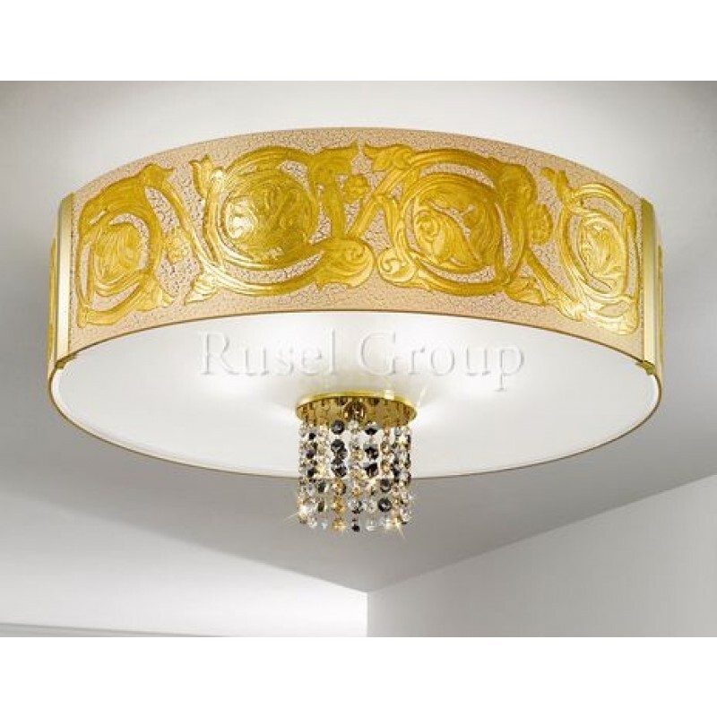 Потолочный светильник Kolarz Emozione Romanesque 0345.16.3.Ro.Au.ETGn
