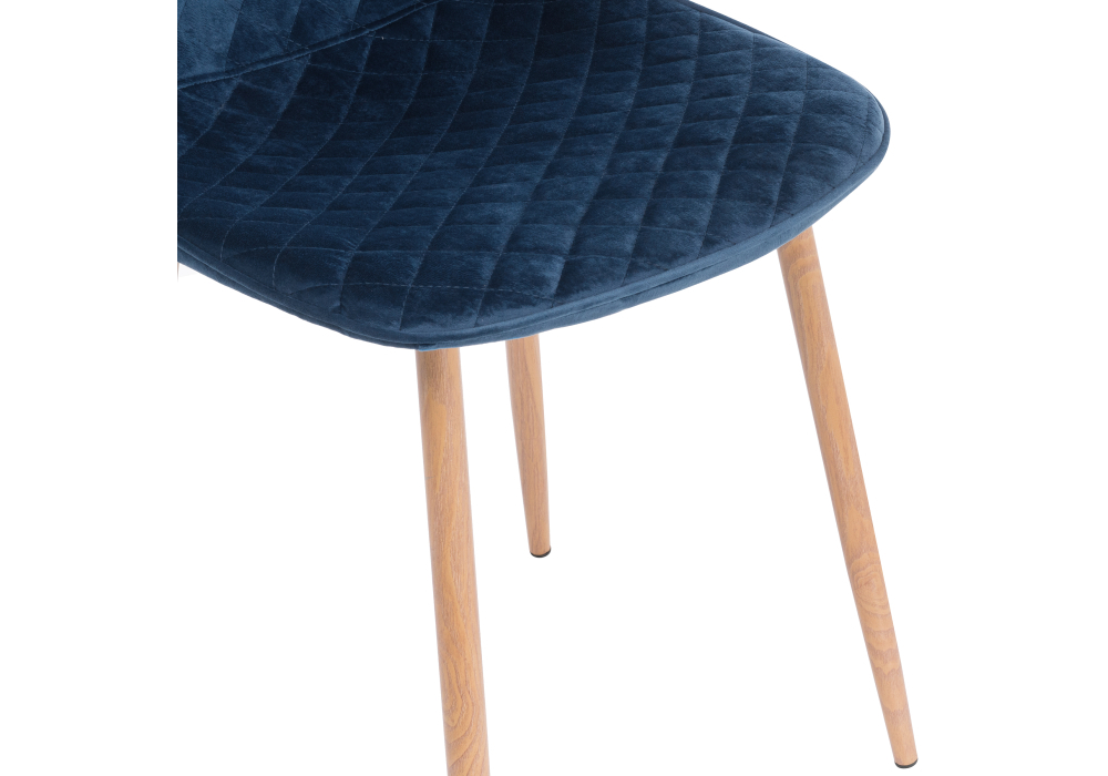 Стул Woodville Capri dark blue / wood 11842