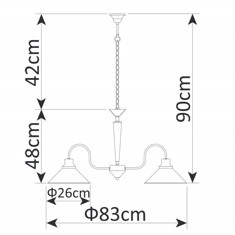 Подвесная люстра Arte Lamp A9330LM-5BR
