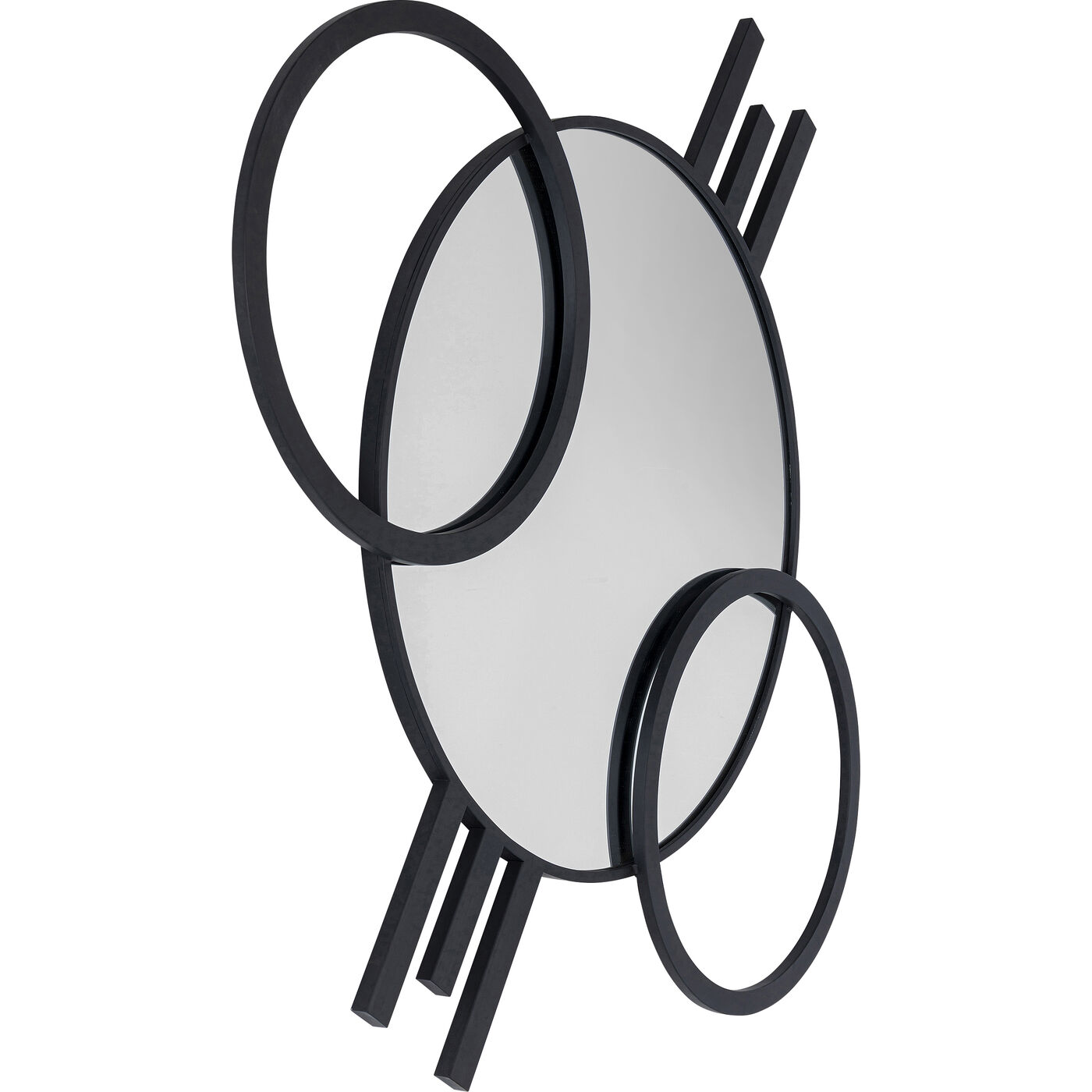 Зеркало настенное Triple Circle 124x119 см KARE 87604