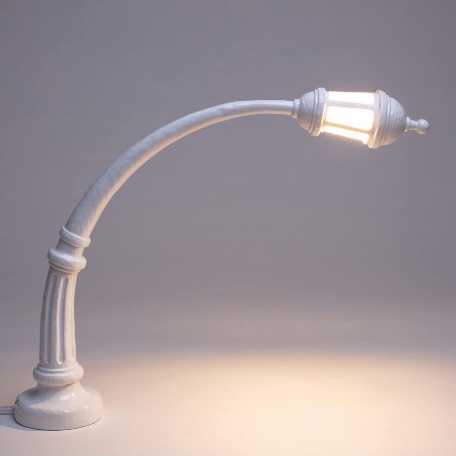Настольная лампа Seletti Street Lamp White 13891
