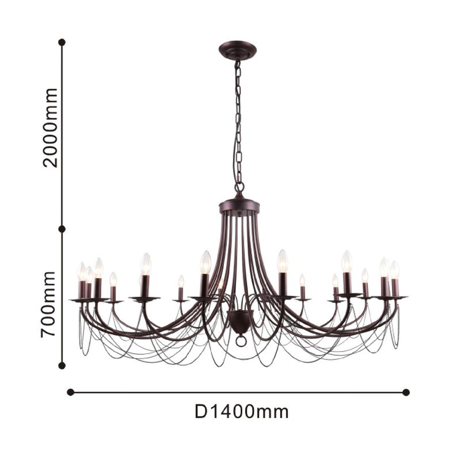 Люстра F-Promo 2590-18P