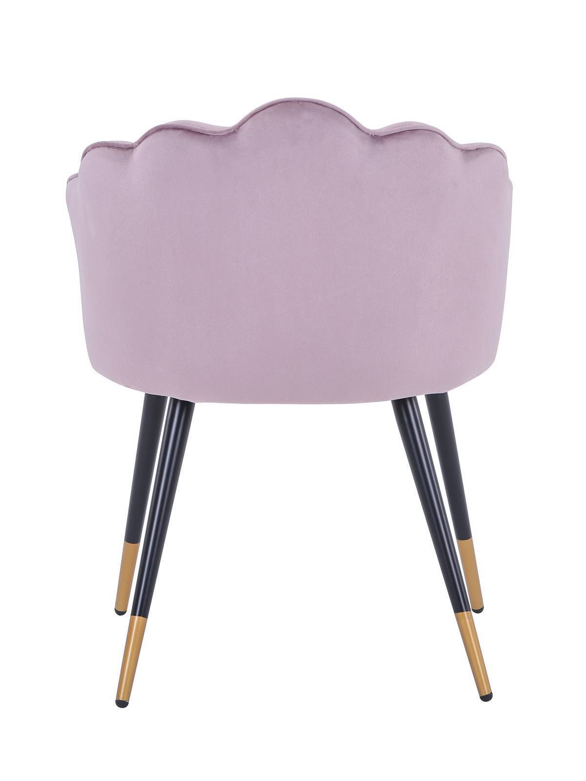 Стул Камилла велюр пепельно-розовый Stool Group