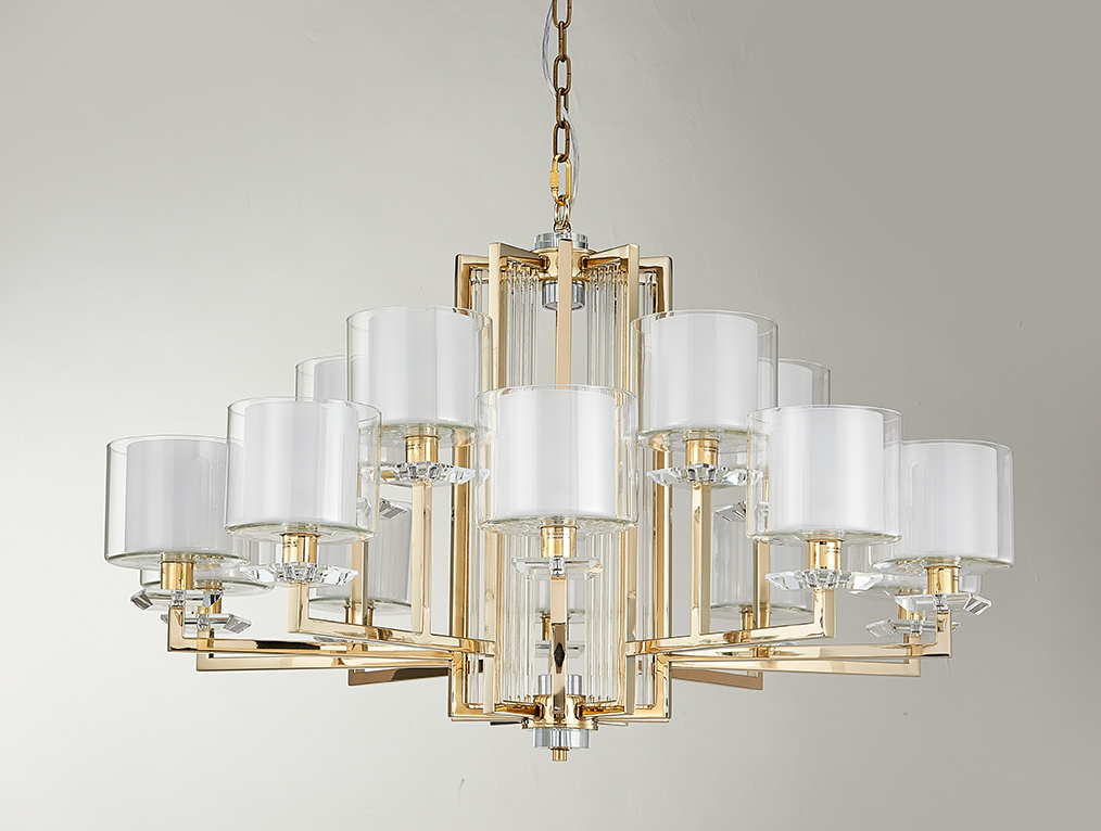 Люстра Newport 4410+5/C gold