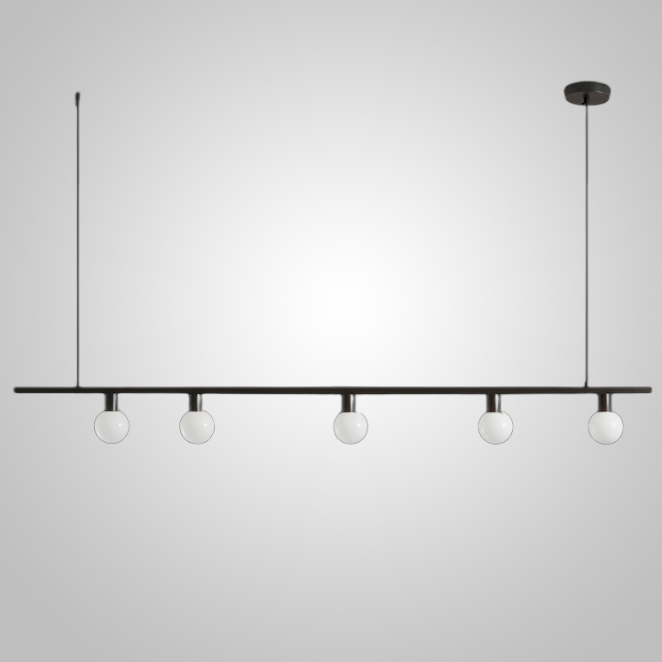 Реечный, рядный светильник OTTEN Black by ImperiumLoft