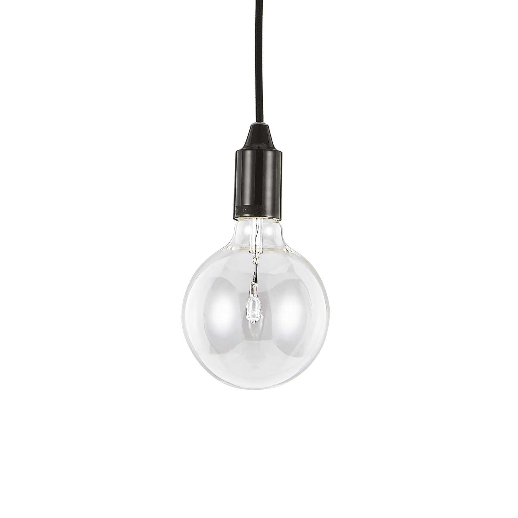 Потолочный светильник Ideal Lux EDISON SP1 NERO 113319