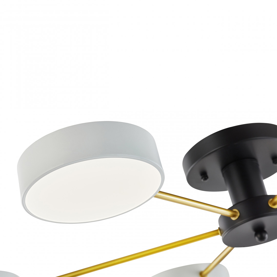 Светильник светодиодный 252006/6 Bk/Wh Arte Milano