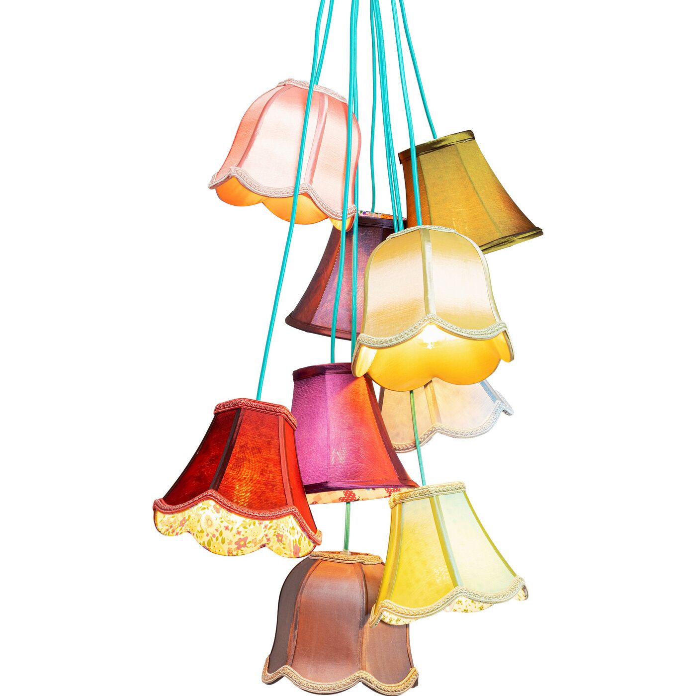 Светильник подвесной Saloon Flowers 9 KARE 31592