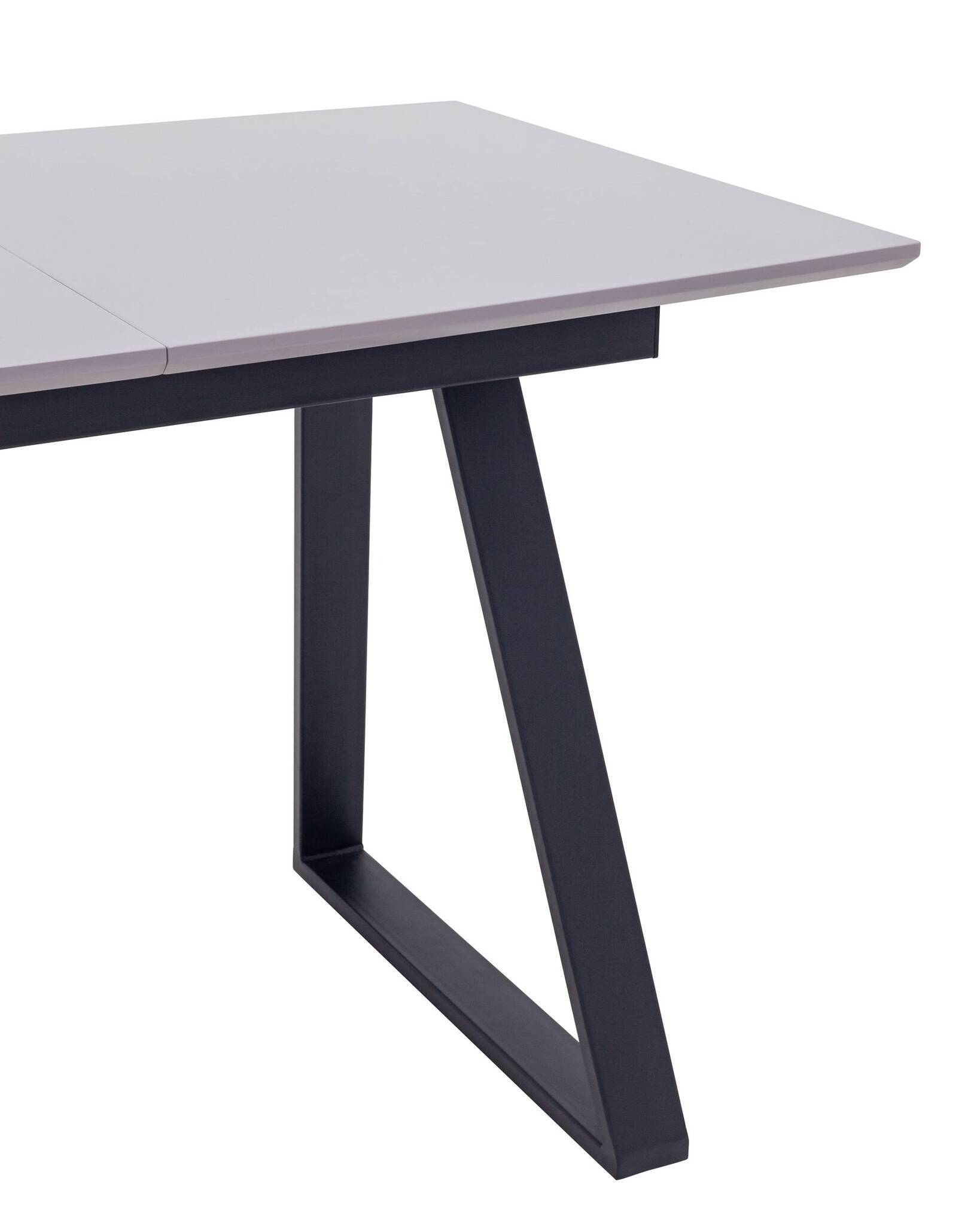 Стол обеденный Детройт раскладной 120-160*80 серый Stool Group