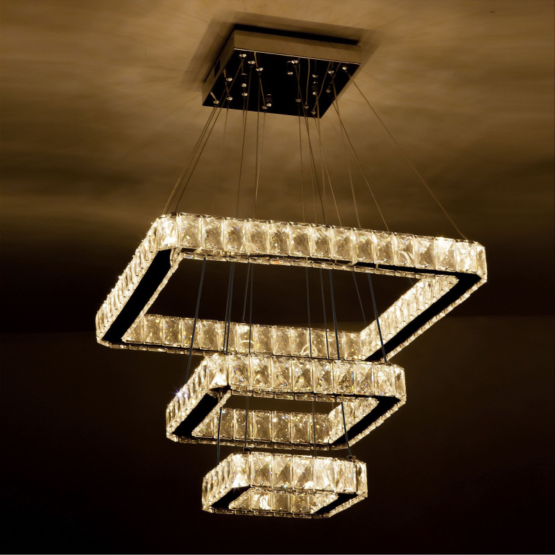 Каскадная люстра LED4U L055-50-30-20