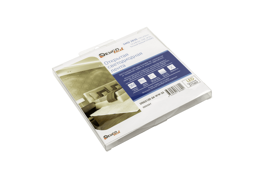 Лента светодиодная DesignLed DSG2120-24-WW-33