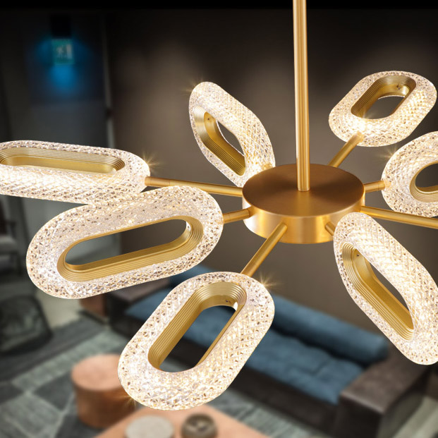 Потолочная люстра KEZIA X L8 by ImperiumLoft