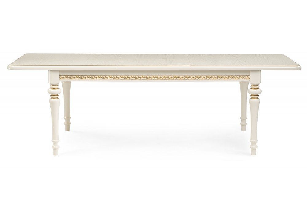 Стол деревянный Woodville Маранта слоновая кость 499603