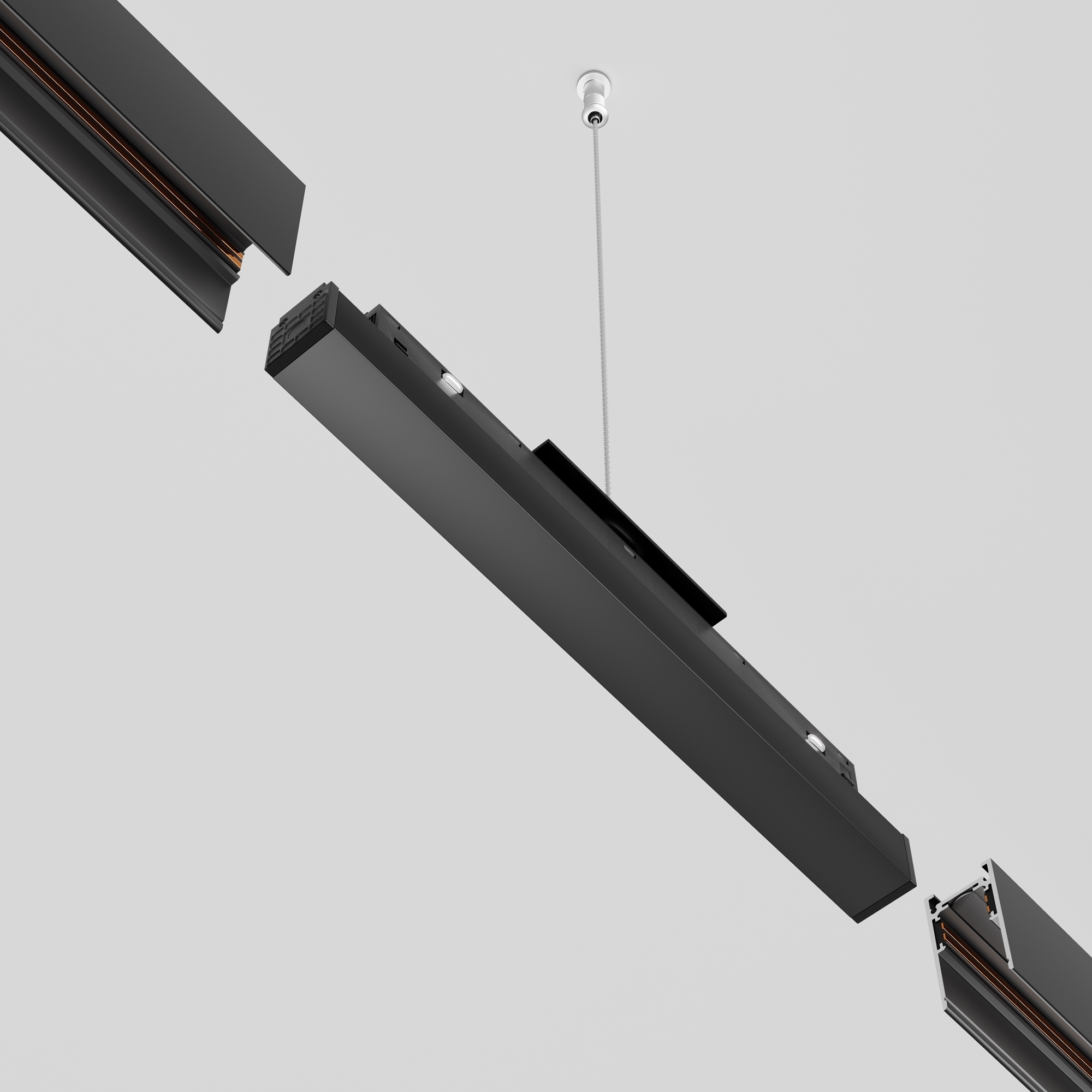 Аксессуар для трекового светильника Maytoni TRX034DR4-100B