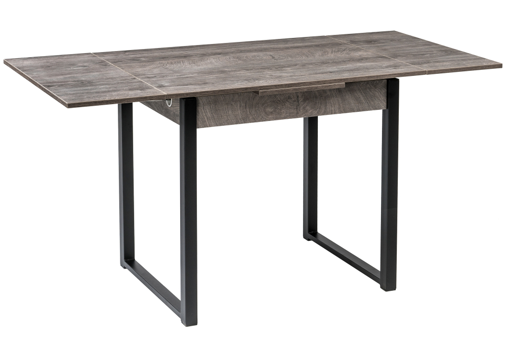 Стол деревянный Woodville Форли дуб рошелье / черный матовый 424179