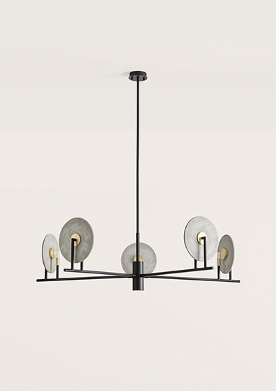 Люстра Erto 5L c керамическими дисками 1097/20 Aromas del Campo