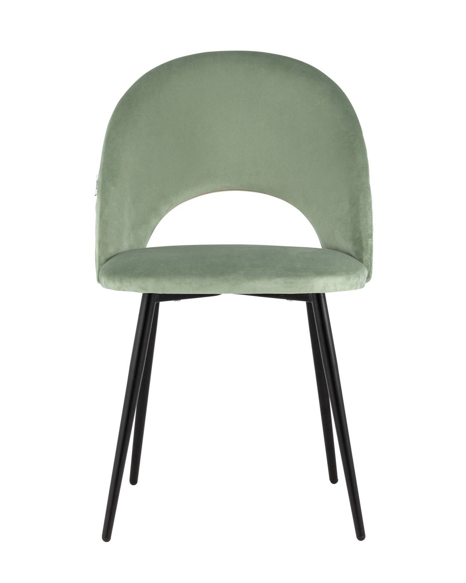 Стул Меган велюр с ромбами фисташковый Stool Group