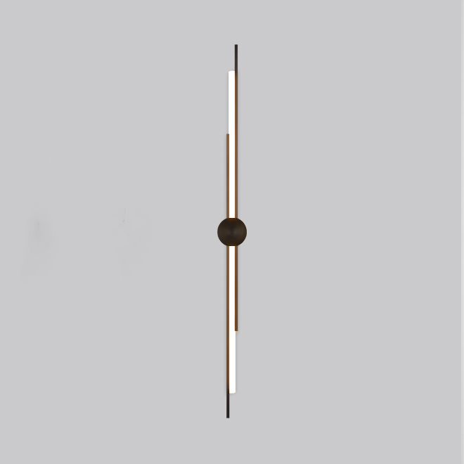 Настенный светильник TINUS H83 Black by ImperiumLoft