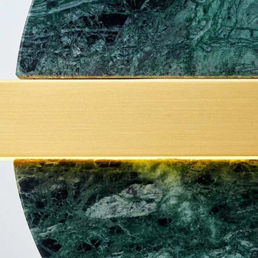 Подвесной светильник ORLAUG L102,5 Brass Green by ImperiumLoft