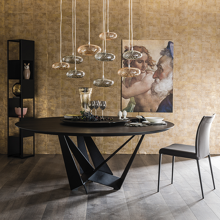 Обеденный стол Cattelan Italia Skorpio Round