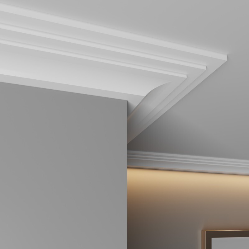 Карниз Ultrawood арт. CR 0027 (2440 х 50 х 15)