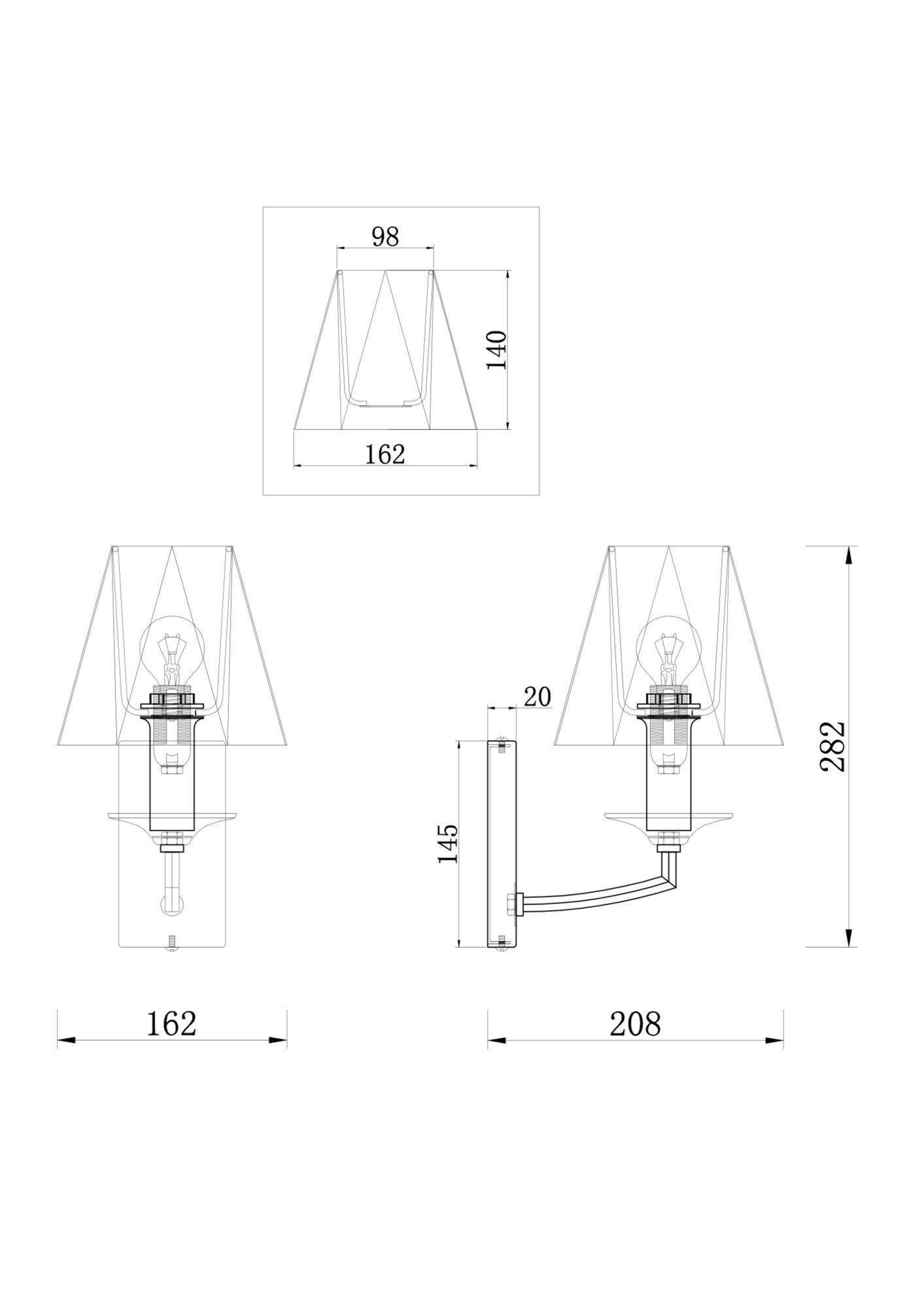 Бра Freya FR5086WL-01N