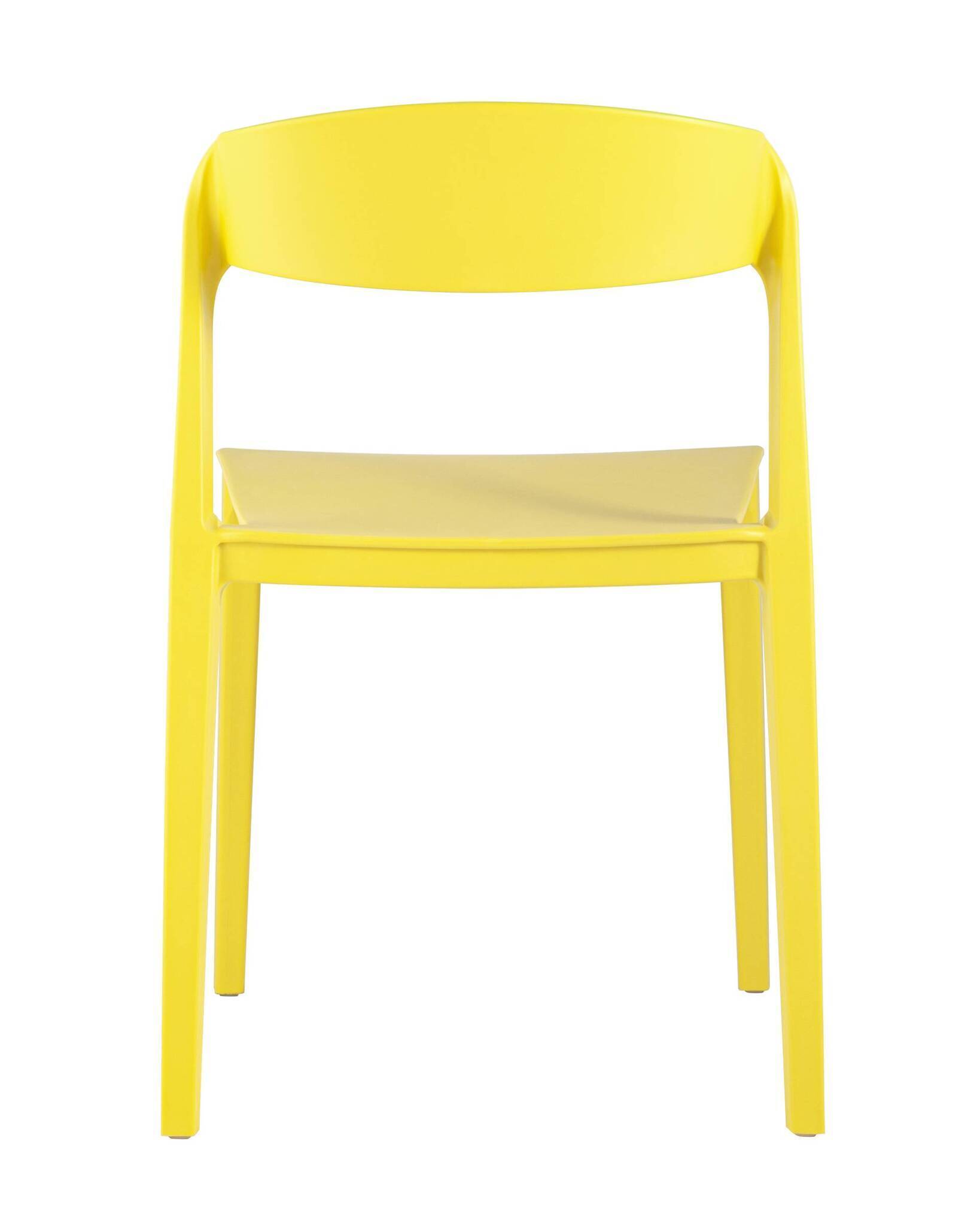 Стул Moris пластик желтый Stool Group