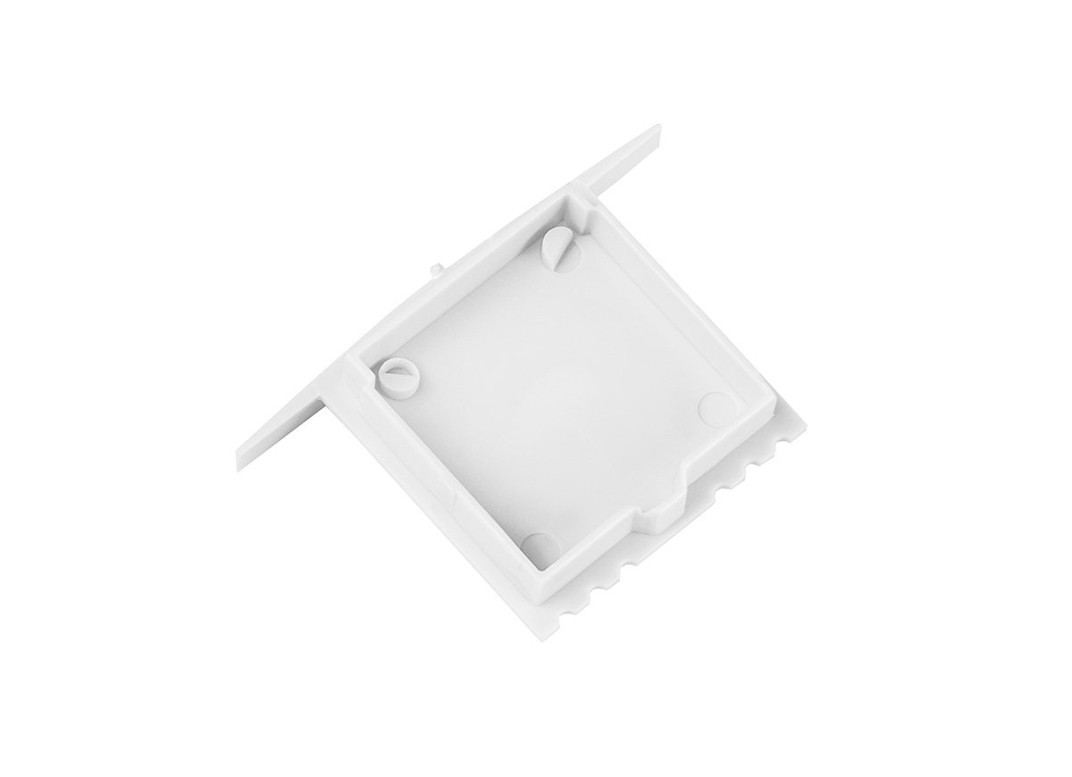 Боковая глухая заглушка для алюминиевого профиля Donolux CAP18501RAL9003