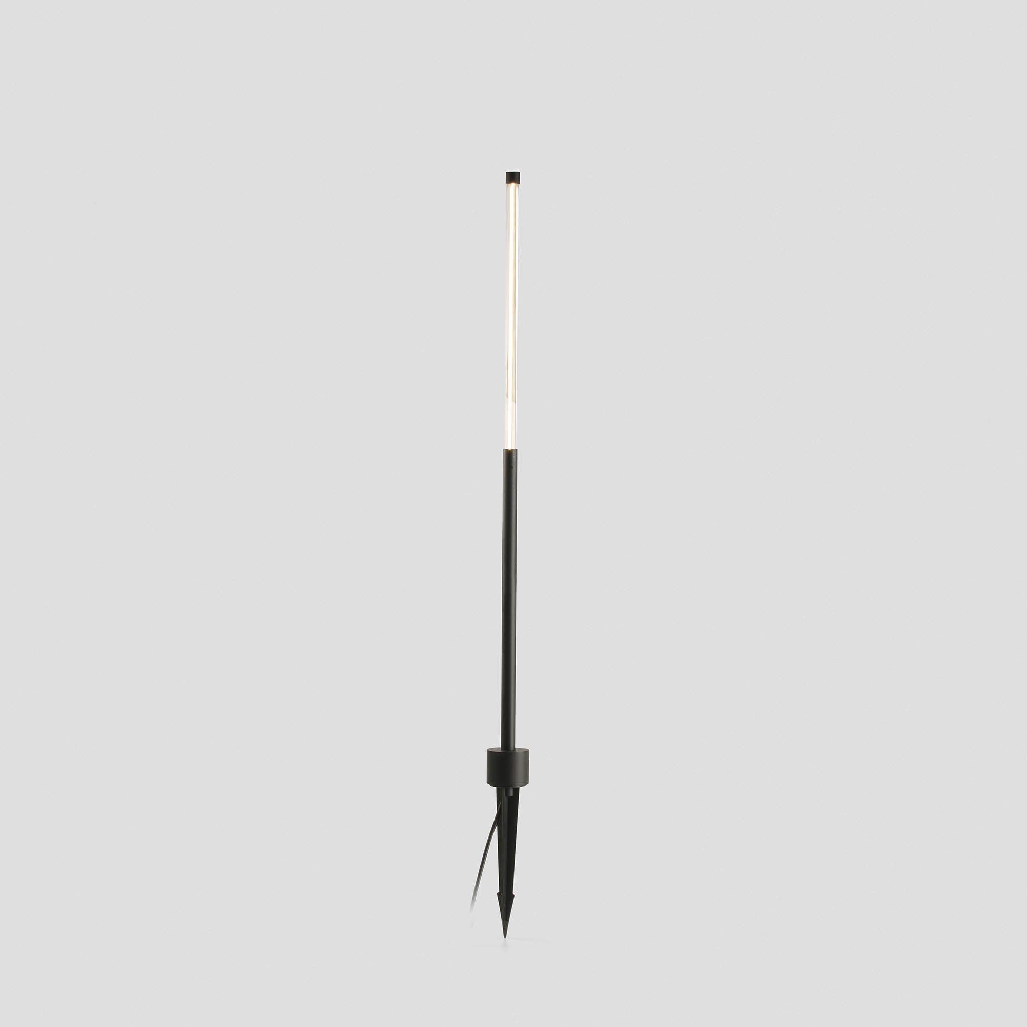 Лампа Bambou 1268 с шипом черная LED 8W 2200K Faro